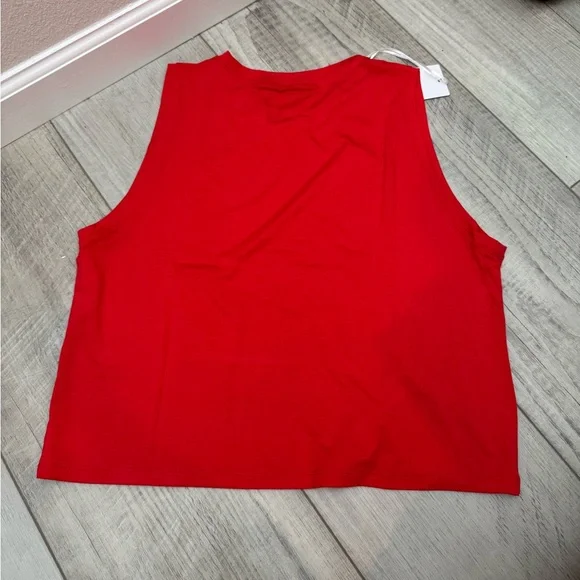 Cleo Harper Drift Tank Red Small New SOLD OUT - Picture 3 of 6